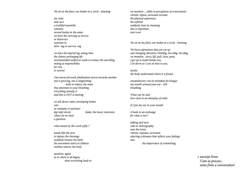 careasprocess;notesfromaconversation